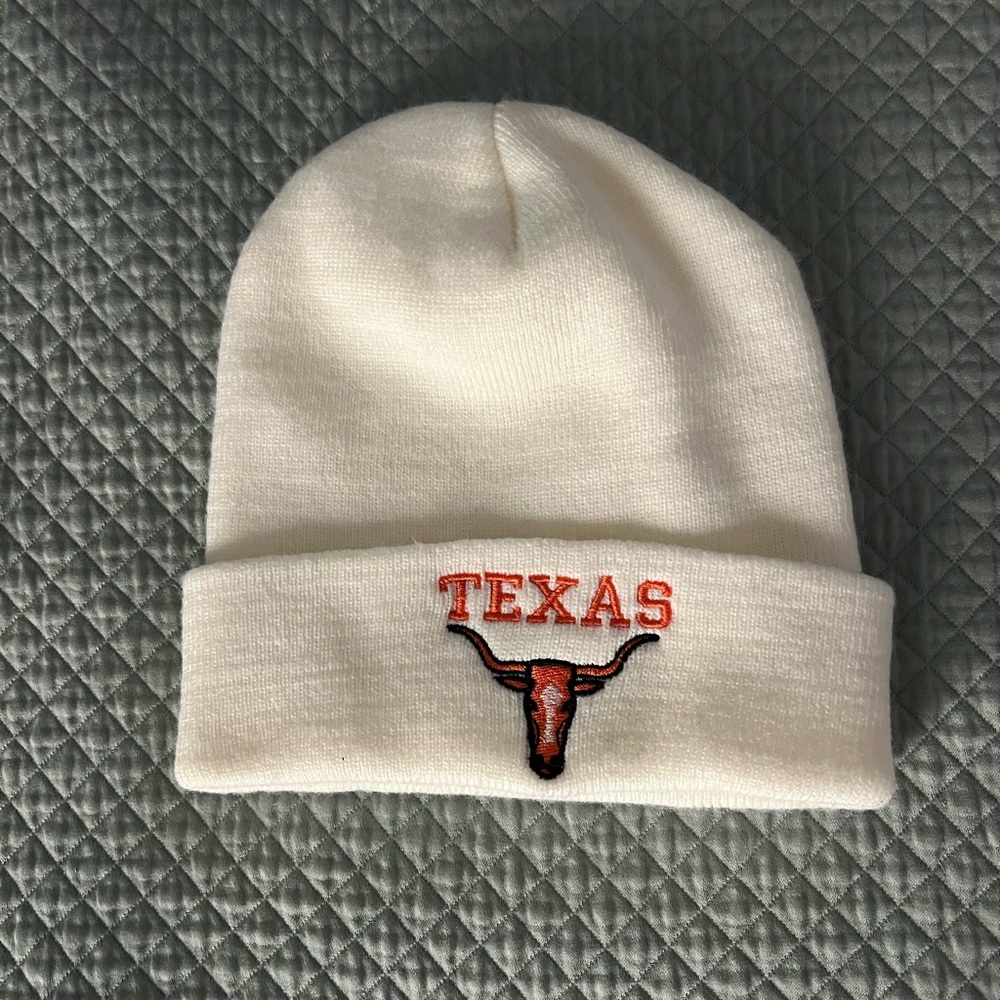 UT Austin Longhorn Beanie Embroidered Hat for Men